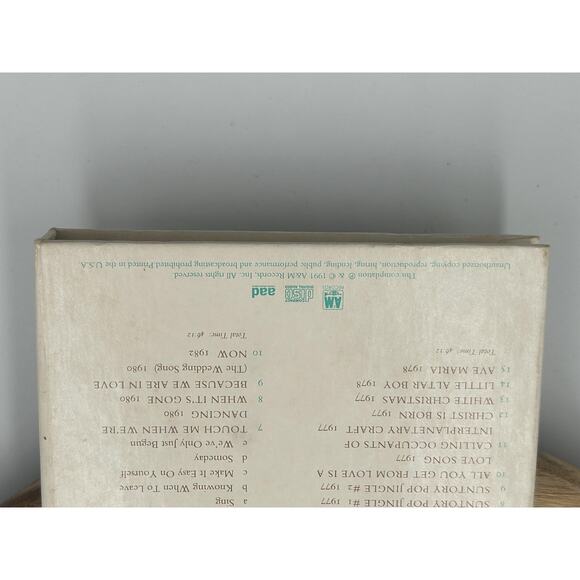 Vintage Carpenters From The Top 4 CD Box Set 1991 A&M Records Pop Soft Rock - Picture 7 of 16